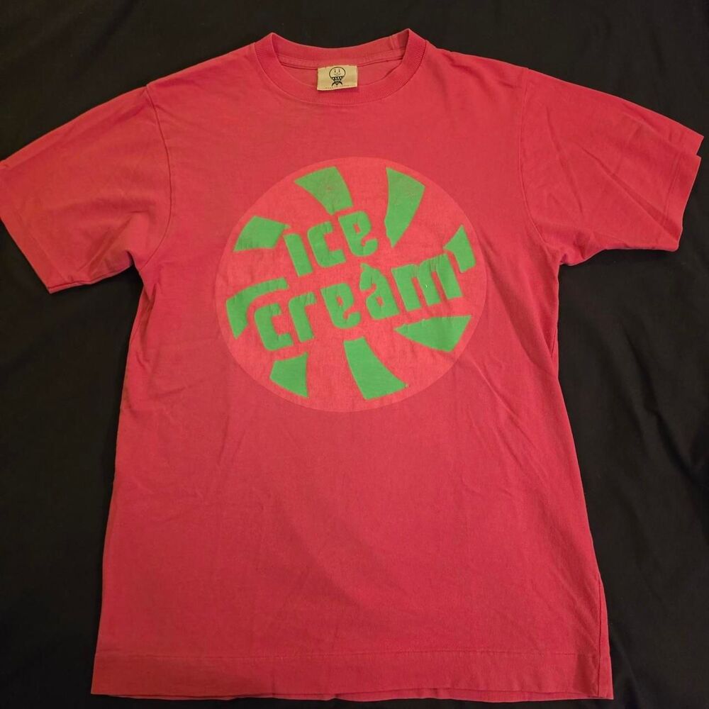 Billionaire-boys-club Men's Pink and Green T-shirt